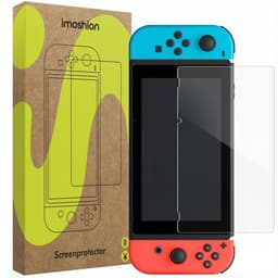 imoshion Screenprotector geschikt voor Nintendo Switch - Gehard Glas, Anti Vingerafdruk Coating, Krasbestendig en UV Werend - Accessoires — thumbnail 1