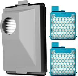 Filter set geschikt voor Miele CX1 Boost - Filter set van 3 stuks –CX FSF HEPA Fijnstoffilter Hygiëne filter (uitblaas) SF HY 60 — thumbnail 1