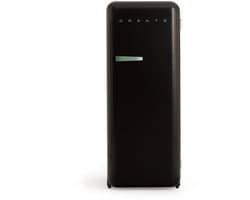CREATE - Koelkast in retrostijl - Zwart - Handvat Sage - FRIDGE RETRO 281L