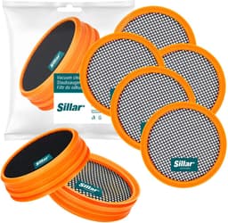 Sillar, set 5 filters voor stofzuiger, wasbaar stofzuigerfilter, vervanging FC8009 / CP0948, geschikt voor steelstofzuiger Philips SpeedPro 5000, 5000 AQUA — thumbnail 1