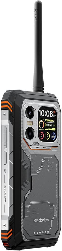 Blackview XPLORE 1 Walkie Talkie - Robuuste Smartphone - 5G - 48GB RAM - 512GB ROM - 108MP Camera - 6.78 inch - Robuuste Telefoon - Android 15 - NFC - GPS - Oranje — thumbnail 2