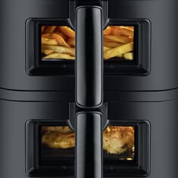 Severin FR 2468 S-Fry Duo Stack - Dubbele Airfryer- Heteluchtfriteuse - 2x 5,5 Liter boven elkaar - Ruimtebesparend — thumbnail 6