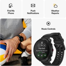 Polar Vantage M3 Multisport Smartwatch - Zwart - S en M/L — thumbnail 3