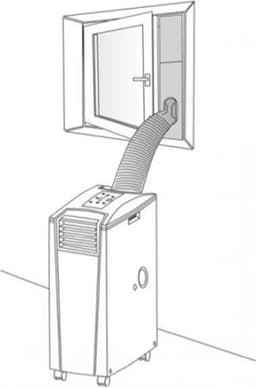 Sinclair AMC-14P mobiele airconditioner 65 dB Zwart, Wit — thumbnail 9