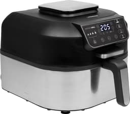 Princess Airfryer Grill XXL 182092 - 2 in 1 Grill en Heteluchtfriteuse - Temperatuurmeter - Groot 5.6 liter - 265 graden - 4 voorgeprogrammeerde programma's - RVS/Zwart — thumbnail 2