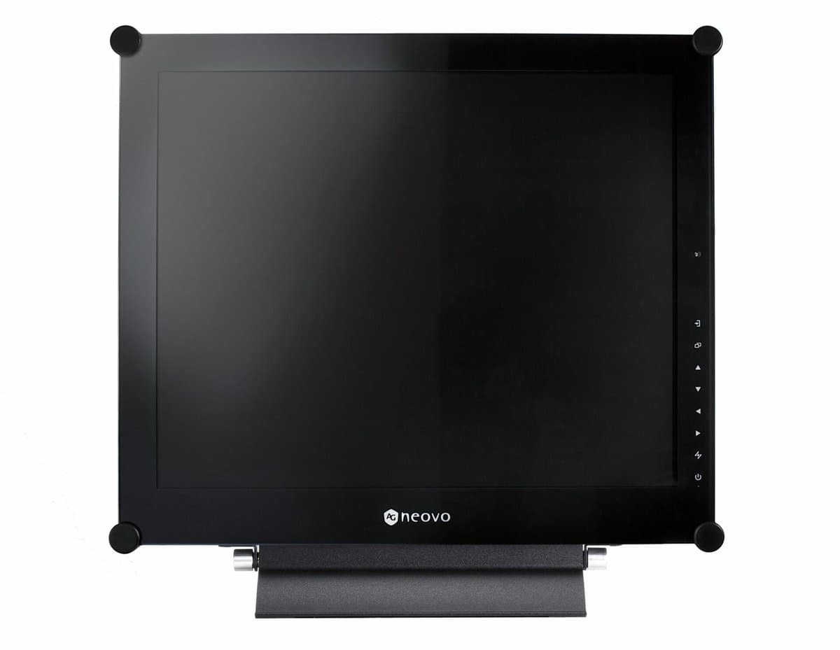Neovo X-19E LCD LED Monitor, 19" 1280x1024, 250cd/m2, 1000:1, 3ms, 170/160, <22W, Touch sensor, Blk — afbeelding 1