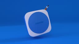 Polaroid - P1 Music Player - Bluetooth Speaker - Blauw/Wit — thumbnail 6