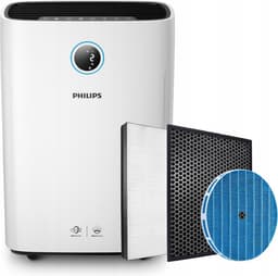 Philips 2000i Series AC2729/10 - 2-in-1 Luchtreiniger & Luchtbevochtiger - HEPA Filter - 330 m³/u - Wit - App Connected — thumbnail 5
