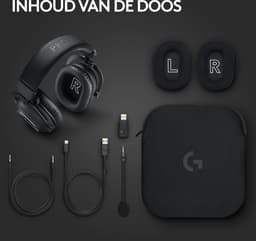 Logitech G PRO X 2 Lightspeed - Draadloze Gaming Headset - PC, PlayStation - Zwart — thumbnail 8