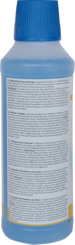 Scanpart airfryer reiniger 500 ml - Geschikt voor Bestron Bourgini Caso DeLonghi Domo Emerio Fritel Inventum Koenic Montana Ninja Nova Philips Princess Russell Hobbs Severin Tefal Tristar heteluchtfriteuses - Universeel — thumbnail 6