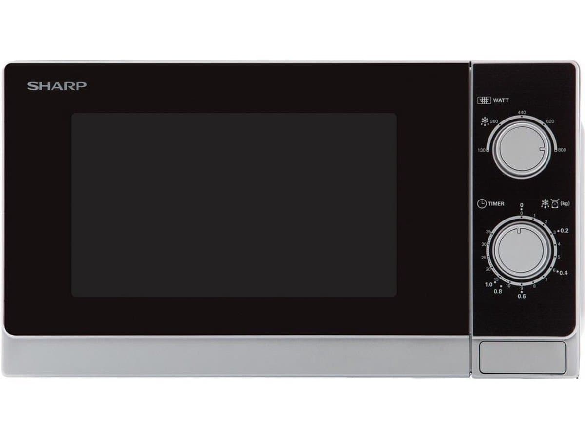 Sharp R200INW - Solo-magnetron - Zilver — afbeelding 1