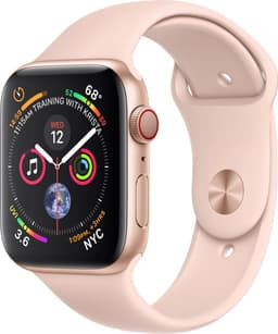 Apple Watch Series 4 GPS - Cellular - Smartwatch dames - 44mm - Roze — thumbnail 1