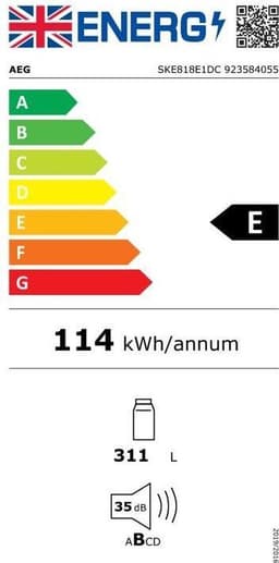 AEG SKE818E1DC - Inbouw koelkast — thumbnail 11