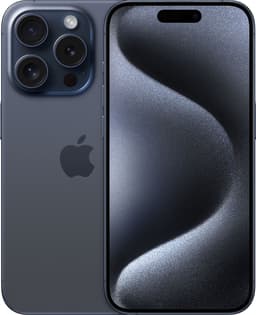 Apple iPhone 15 Pro - 128GB - Blauw Titanium — thumbnail 1
