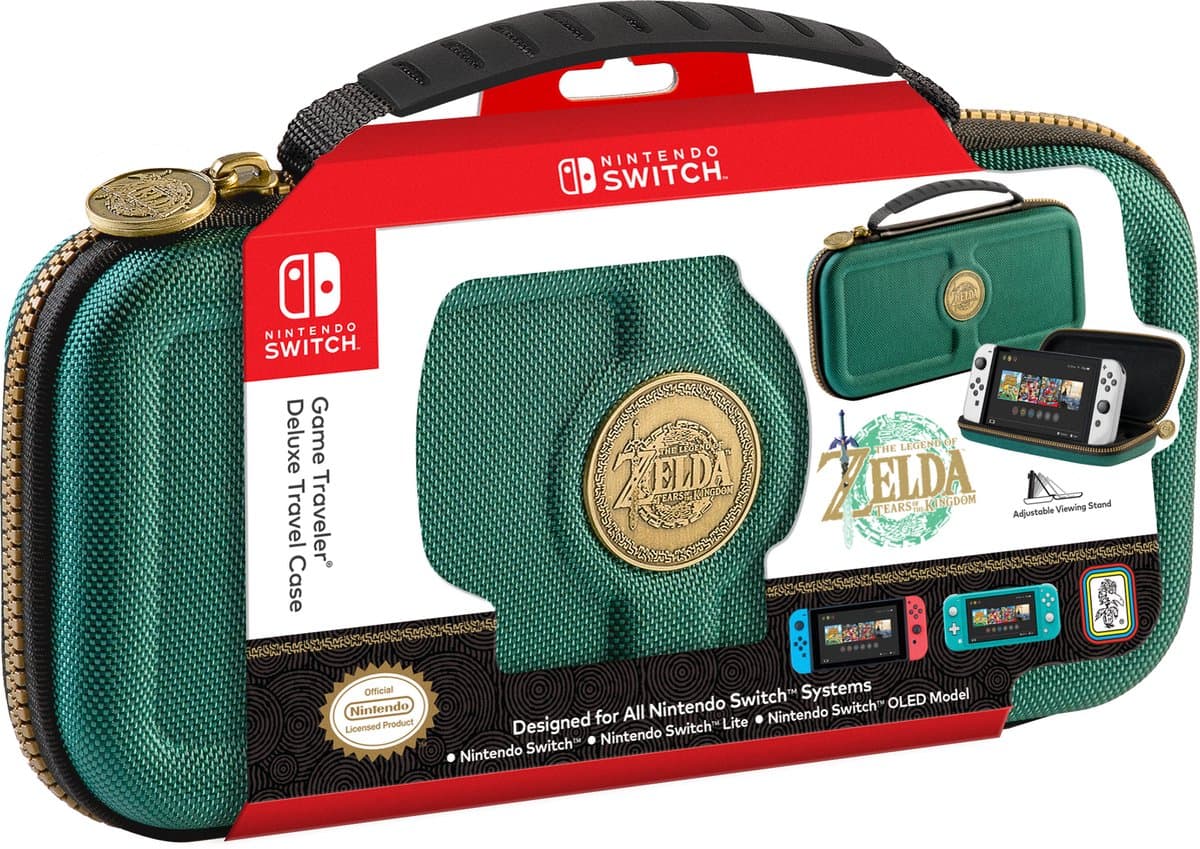 Game Traveler - Nintendo Switch Case - Zelda Groen — afbeelding 1