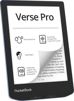 PocketBook Verse Pro Azure e-reader – Inclusief Zwart Hoesje (shell cover) – Voordeelbundel — thumbnail 12