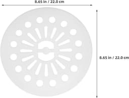 Centrifugedeksel Wasmachine - Droger Dop - Kleding Centrifugeren - Zachte Behandeling Stof - 22 x 22 cm - Wit — thumbnail 7