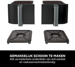 Ninja Foodi AF200EU Dubbele Airfryer XXL - Dubbele Mand - 7.6 Liter - Dual Zone Technologie — thumbnail 4