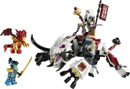 LEGO NINJAGO Zilvar en Grimtak het Drakenbeest Speelgoed Draak voor Kinderen 71863 — thumbnail 4