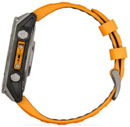 Garmin Fenix 8 Sapphire AMOLED 47mm - Titanium - Multisport GPS Smartwatch - Spark Orange/Graphite — thumbnail 18