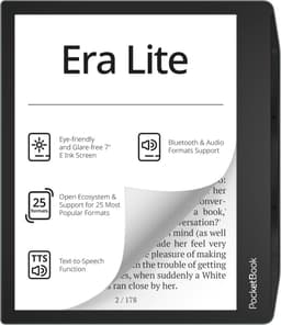 PocketBook Era Lite - 7 inch - Stone Green - Fysieke knoppen voor bladeren — thumbnail 1
