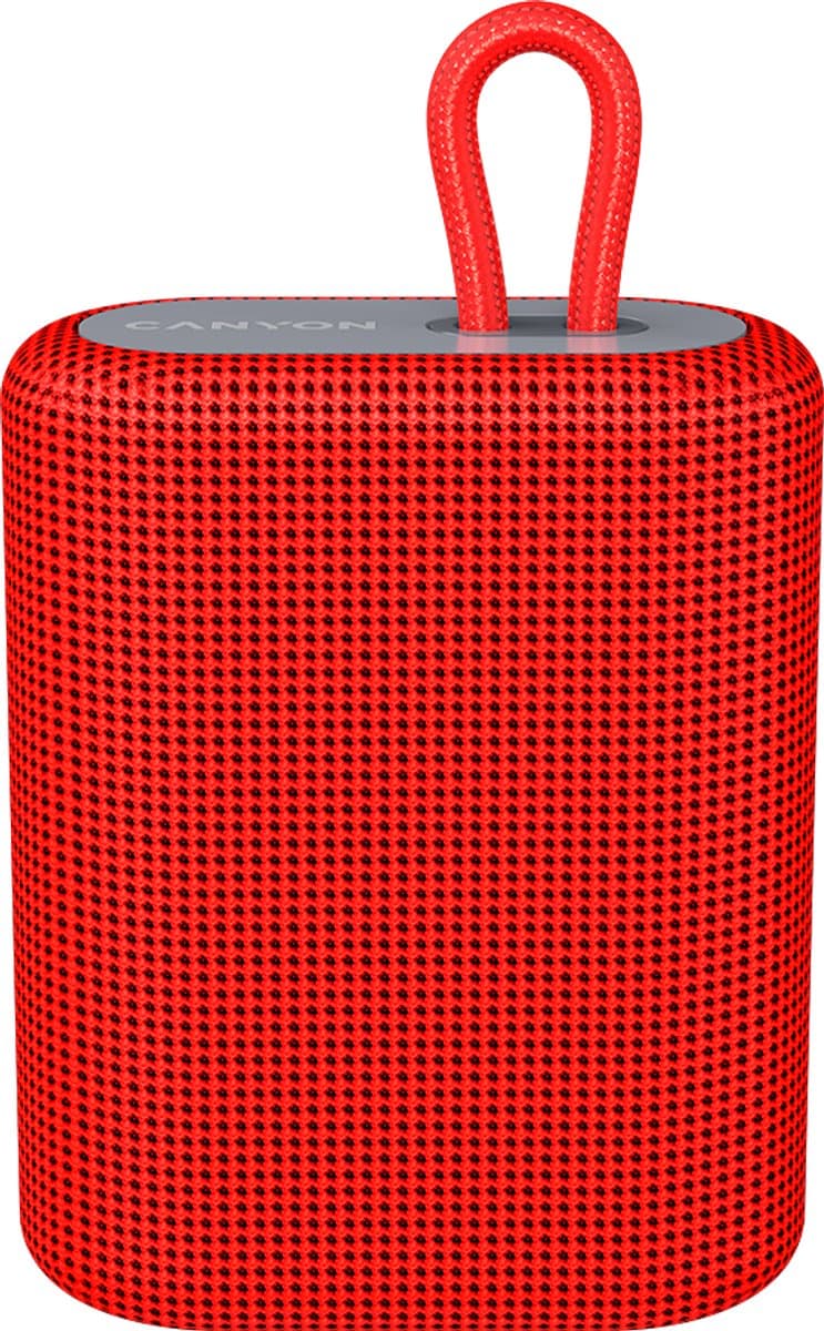Canyon BSP -4 Red Wireless Speaker - Draadloze luidsprekers - Bluetooth 5.0 - TF -kaartafspelen - FM Radio — afbeelding 1