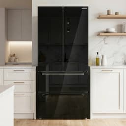 Heinner HCFD-M516INVHGBKE++ French Door Amerikaanse Koelkast – 516 L – No Frost – LED Touch Display – InoxCool Technology & ADT Fresh System – Zwart – 5 Jaar Garantie — thumbnail 5