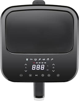 Digitale Airfryer - Hete Lucht Oven - Gezond Frituren - Snelle Bereiding - 4 Liter - Zwart — thumbnail 4