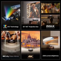 Videoprojector - HISENSE - PT1SE - 4K UHD - Ultra Short Throw - Triple Laser Trichroma - 2300 ANSI Lumen — thumbnail 10