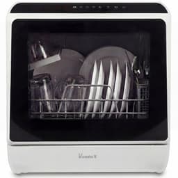 Ventux® Mini Vaatwasser Incl. App – Afwasmachine – 5 Programma’s – 900 Watt – 42,5 x 42,8 x 45,8 cm - Wit — thumbnail 1