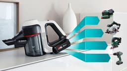 Bosch Unlimited 7 BSS711W - draadloze steelstofzuiger - zakloos - zwart — thumbnail 7