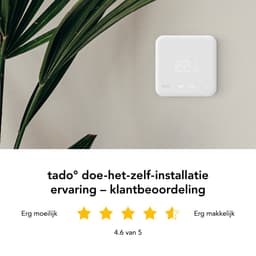 tado° Slimme Thermostaat V3+ Starterskit - Bedrade variant - Wit — thumbnail 9