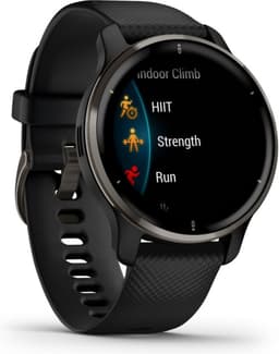 Garmin Venu 2 Plus Health Smartwatch - Amoled touchscreen - 9 dagen batterij - spraakbesturing - Zwart — thumbnail 15