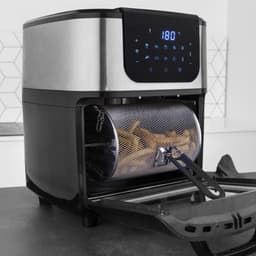 Princess Airfryer Oven DeLuxe 182075 - Heteluchtfriteuse - Extra groot 11 liter - PFAS vrij - 10 automatische programma's - RVS/Zwart — thumbnail 7