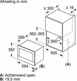 Bosch BFR7221B1 - Serie 8 - Inbouwmagnetron — thumbnail 2