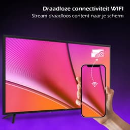 Horizon Diamant Smart TV 40 inch - LED Televisie - Full HD - WiFi - Netflix - Dolby Digital Plus - Laag Energieverbruik — thumbnail 7