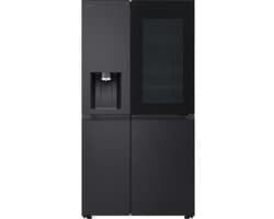 LG GSXE91EVAD - Amerikaanse koelkast - Zwart (blacksteel) - Waterreservoir - 628L