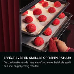 AEG OS5CM34MB 5000 serie Inbouwmagnetron - 34 liter - Hete lucht en grillfunctie - Mat zwart — thumbnail 9