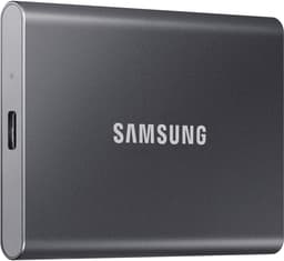 Samsung Portable T7 - Externe SSD - USB C 3.2 - Inclusief USB C en USB A kabel - Geschikt voor iPhone USB C - 1 TB - Grijs — thumbnail 12