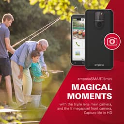 Emporia SMART5.mini - 64GB - Zwart — thumbnail 3