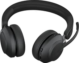 Jabra Evolve2 65 UC Stereo Headset USB-A - UC-gecertificeerd (Zoom, Google Hangout, Avaya, Mitel ...) - Incl. Laadstandaard - Zwart — thumbnail 8