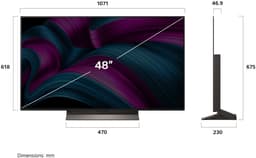 LG C5 OLED48C54LA - 48 inch - 4K OLED Evo - 2025 - Smart TV — thumbnail 8