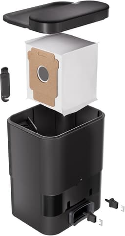 iRobot Roomba® 105 Combo + AutoEmpty Dock - Robotstofzuiger met Dweilfunctie - Zwart (Y3510) — thumbnail 8