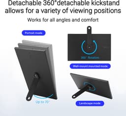 ASUS ZenScreen MB169CK - Portable USB-C Monitor - 360° kickstand - 15.6 inch — thumbnail 6