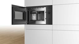 Siemens BE523LMB1 - iQ300 - Inbouwmagnetron - 38x59 cm - 20 l - Zwart - Eenvoudig te reinigen met hydrolyse — thumbnail 4