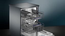 Siemens SN23EC22AE - iQ300 - Vrijstaande vaatwasser - 60 cm - Energielabel A - Home Connect - Geborsteld zwart staal, anti-fingerprint — thumbnail 6