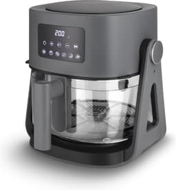 Glass&Grill Airfryer 3 in 1 5500BG 5,5L Heteluchtfriteuse met Glas Frituurmand 6 Programma's Handmatige Instelling Grill en Braadpan Functie — thumbnail 1