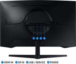 Samsung Odyssey G5 LS32CG552EUXEN - QHD Curved Gaming Monitor - 165hz - 32 inch — thumbnail 11