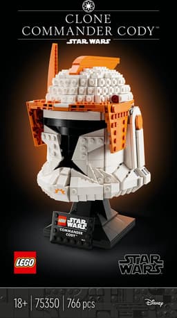 LEGO Star Wars Clone Commander Cody Helm Bouw en Decoratie Set voor Volwassenen - 75350 — thumbnail 16