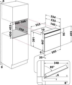 Whirlpool W11 MW161 inbouw Magnetron — thumbnail 8